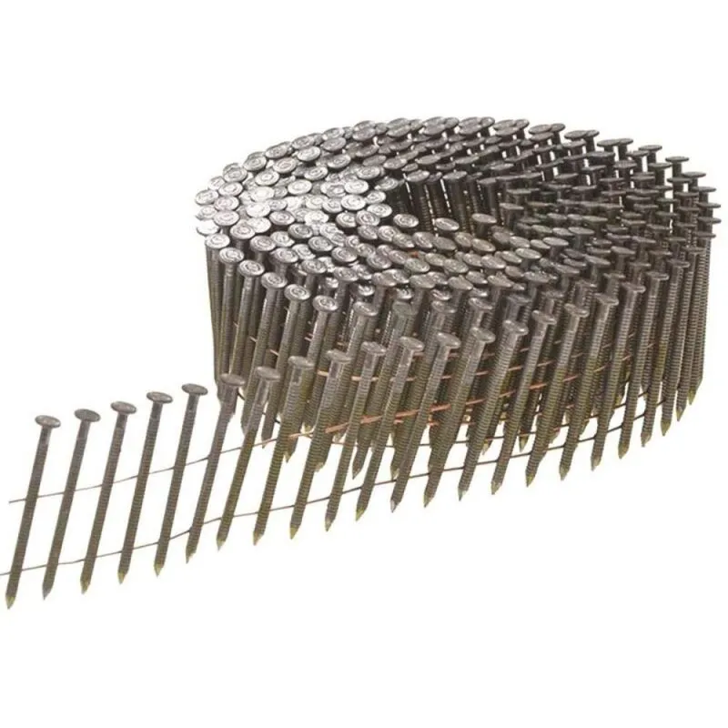Bostitch - N203R25Q Bright Ring Shank Coil Nails 2.1 x 25mm (Pack 31,500) BOSN203R25Q