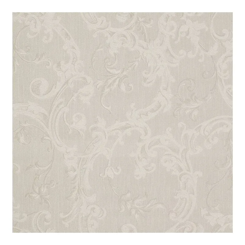 Boutique Florentine Earth Wallpaper in Grey Size: 10000mm x 520mm Grey
