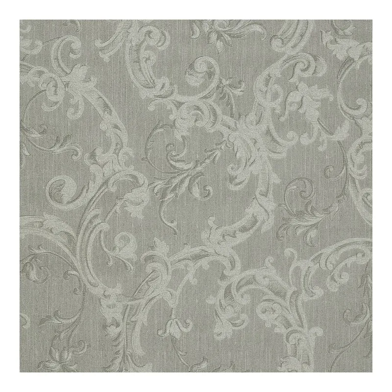 Boutique Florentine Laurel Wallpaper in Green Size: 10000mm x 520mm - Green