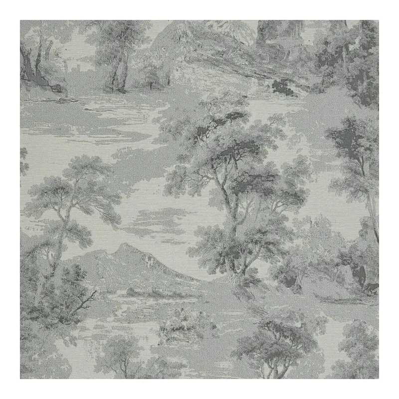 Boutique Shibui Forest Laurel Wallpaper in Green Size: 10000mm x 520mm - Green