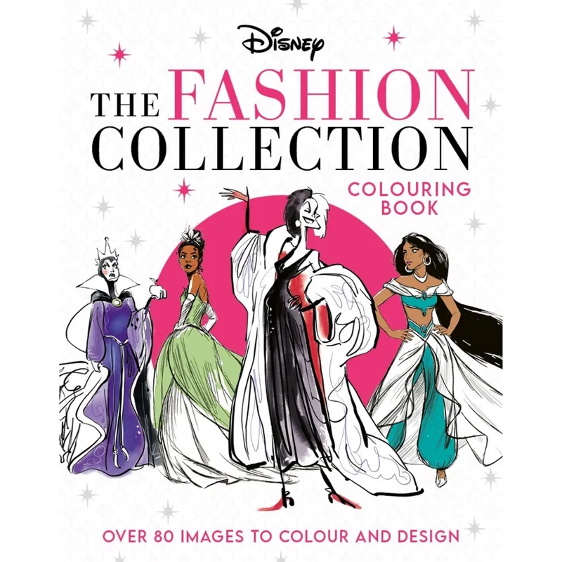 Walt Disney Disney The Fashion Collection Colouring Book