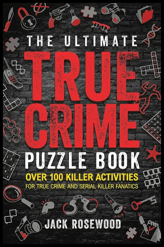 Boxer Gifts The Ultimate True Crime Puzzle Book Multicolor