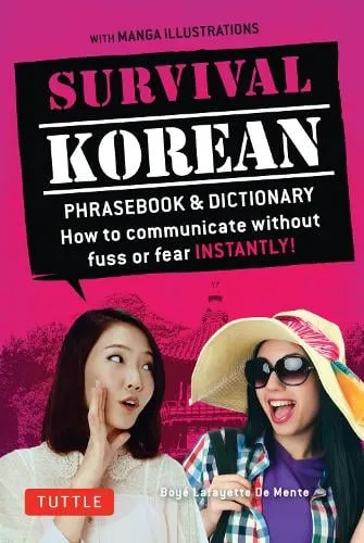 Boye Lafayette De Mente Survival Korean Phrasebook & Dictionary