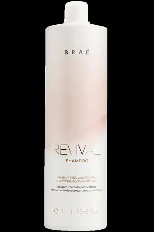 Brae Women's Revival Shampoo, Professional 1L in Clear Clear