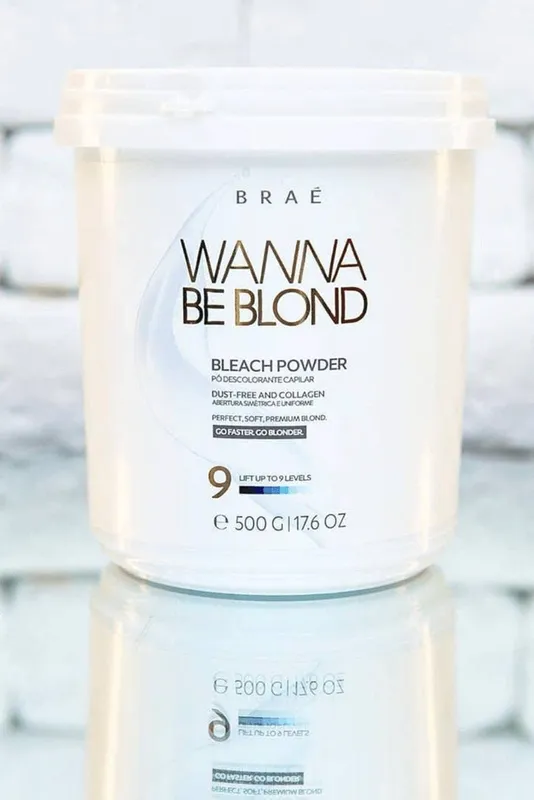 Brae Bleach Powder Wanna be Blonde 500g in Clear - Clear - Size: One Size