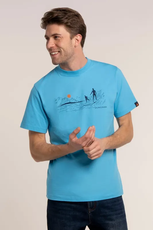 Brakeburn Surfton Mens Graphic T-Shirt