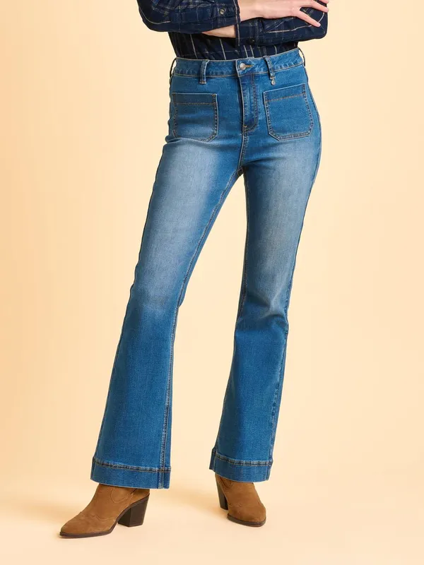 Brakeburn Women's Lumi Jean in Blue Size: 18 - Blue - Size: 18