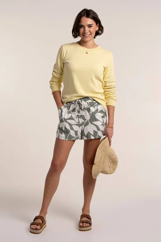 Brakeburn Women's Simone Beach Shorts in Green Size: 18 Green 18