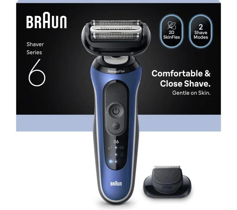 Braun Series 6 Men's Shaver - Blue