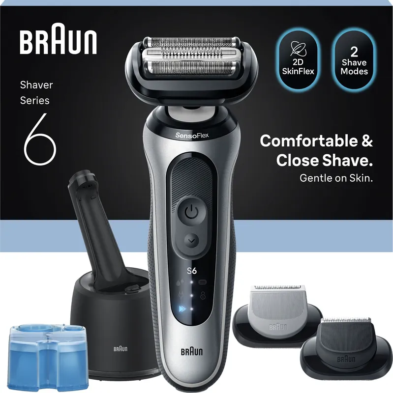 Braun Series 6 Men's Shaver - Silver
