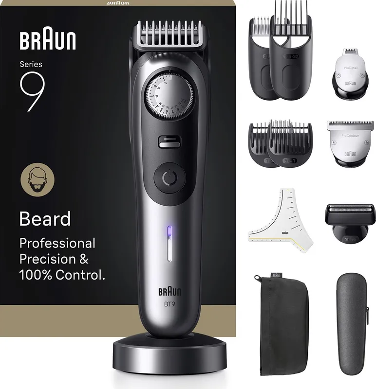 Braun Series 9 Men's Shaver - Black / Silver, Black