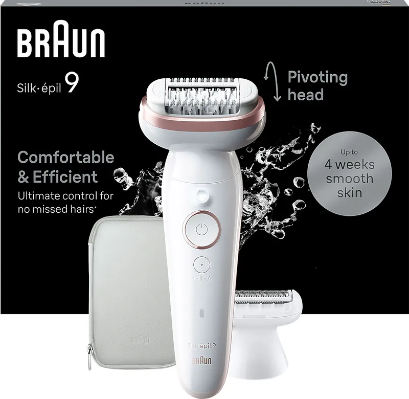 Braun Silk-épil 9 Epilator - Pink