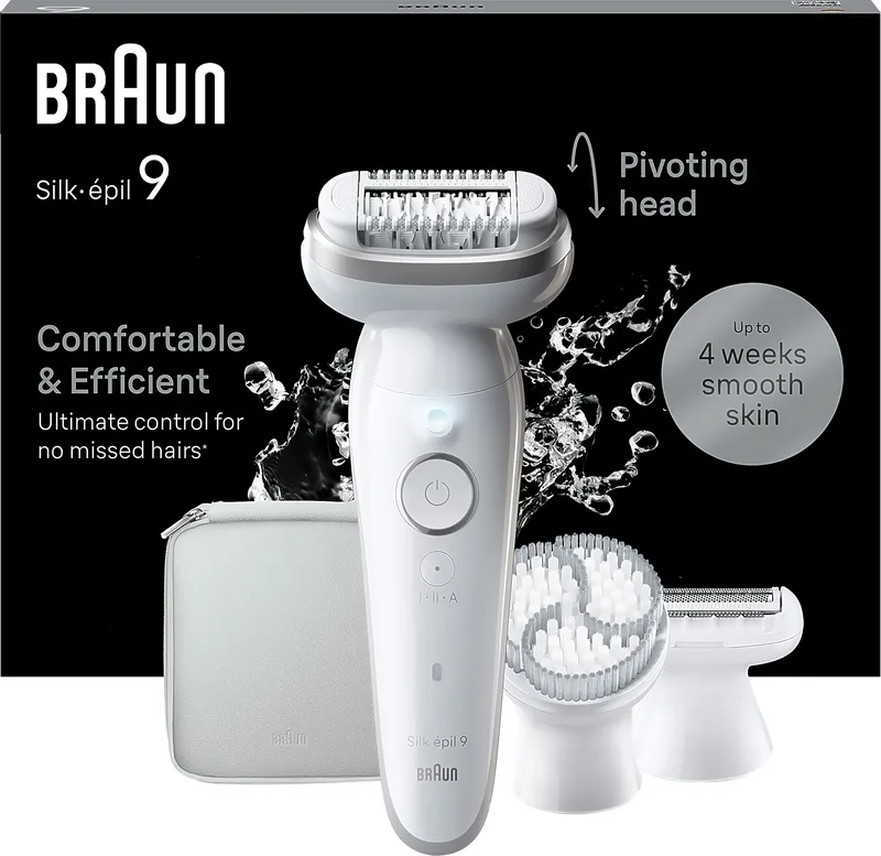 Braun Silk-épil 9 Epilator - White