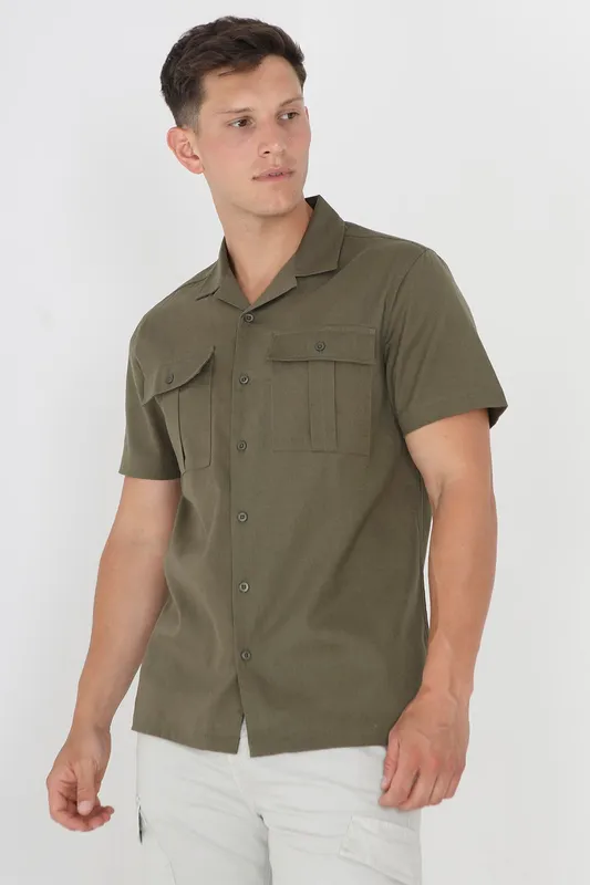 Brave Soul Short Sleeve Mens Shirt - - Size: S
