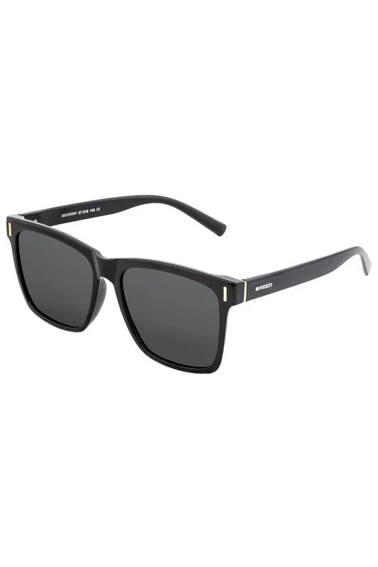 Breed Men's Pictor Polarized Sunglasses in Black Black One Size