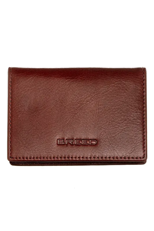 Breed Porter Genuine Leather Bi-fold Wallet