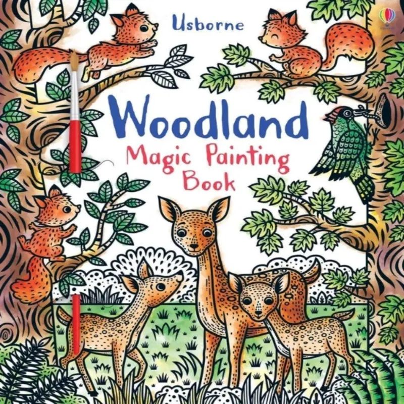 Federica Iossa Woodland Magic Painting Book