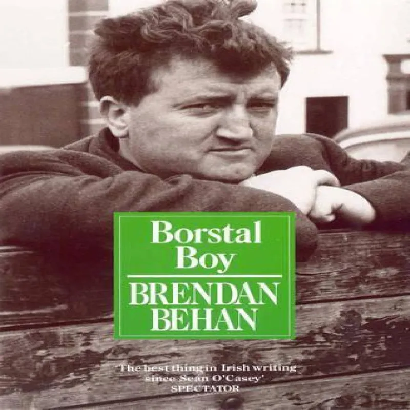 Brendan Behan Borstal Boy Paperback Book Multicolor