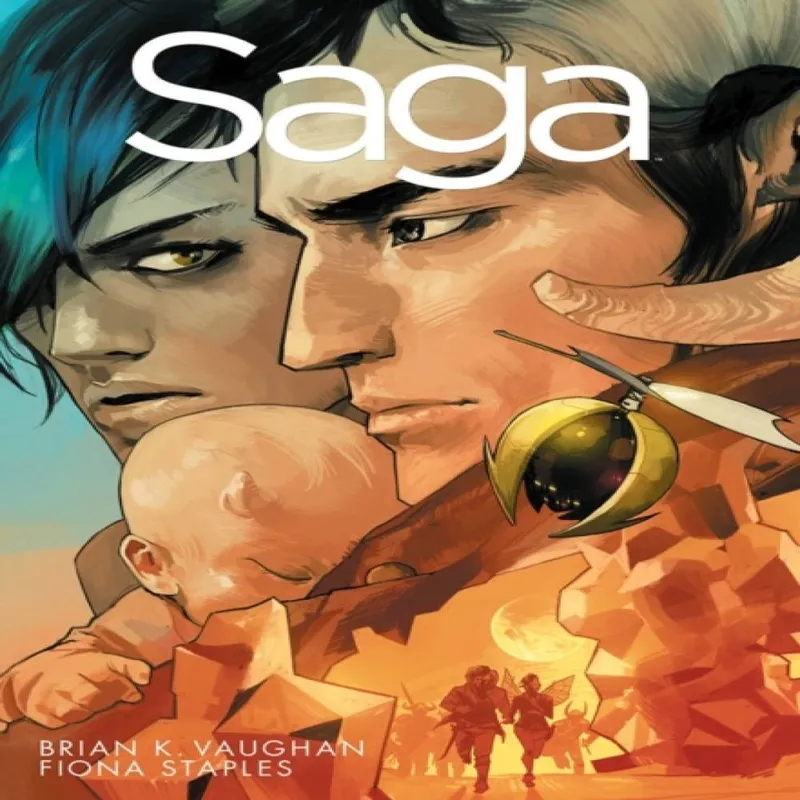 Brian K Vaughan Saga Volume 1