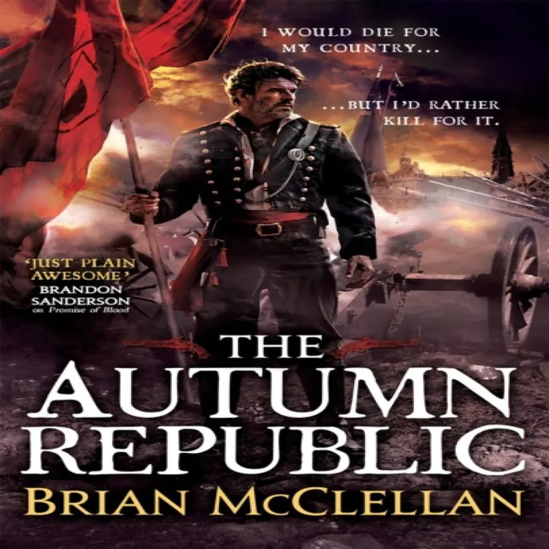 Brian McClellan Autumn Republic Paperback Book Multicolor