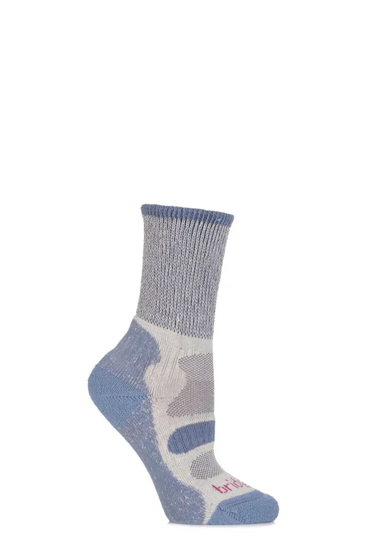 Bridgedale Women's Hike Lightweight Boot Sock, Grey S