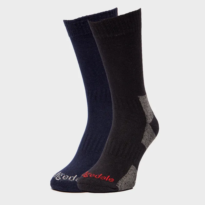 Bridgedale Men's Dingle Sock Multipack Black