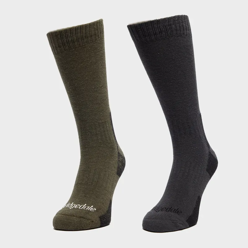 Bridgedale Men's Dingle Sock Multipack Khaki
