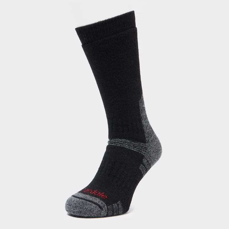 Bridgedale Men's Explorer Heavyweight Boot Sock, Black