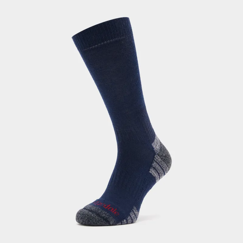 Bridgedale Men's Hike Lightweight Merino Endurance Boot Socks, Navy M