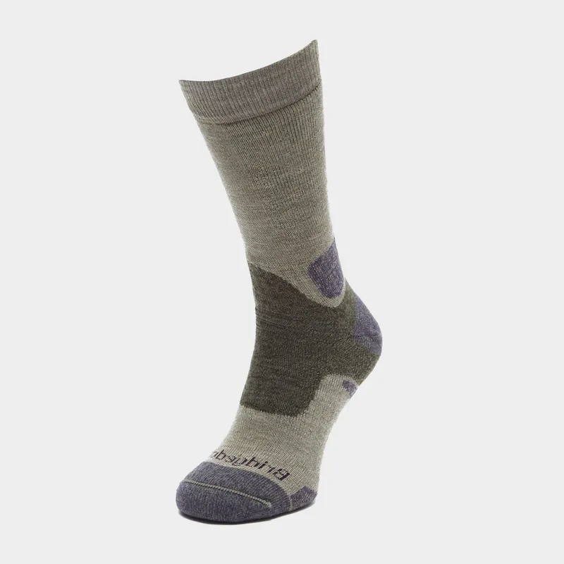 Bridgedale Men's Hike Midweight Merino Endurance Boot Sock, Green L