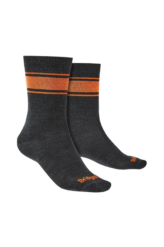 Bridgedale Mens Liner Base Layer Merino Boot Socks - - Size: L