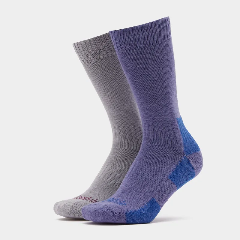 Bridgedale Women's Dingle Socks - 2 Pack, Blue