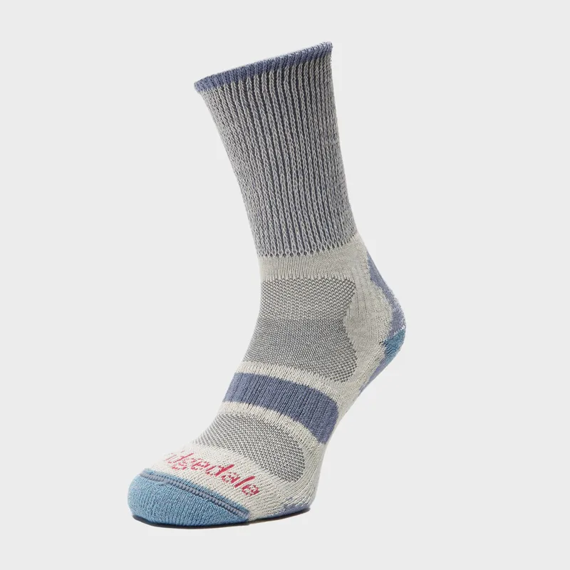 Bridgedale Women's Hike Lightweight Coolmax Socks Grey L Female