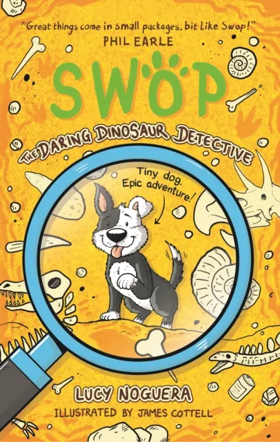 Lucy Noguera Swop The Daring Dinosaur Detective Paperback Book Multicolor