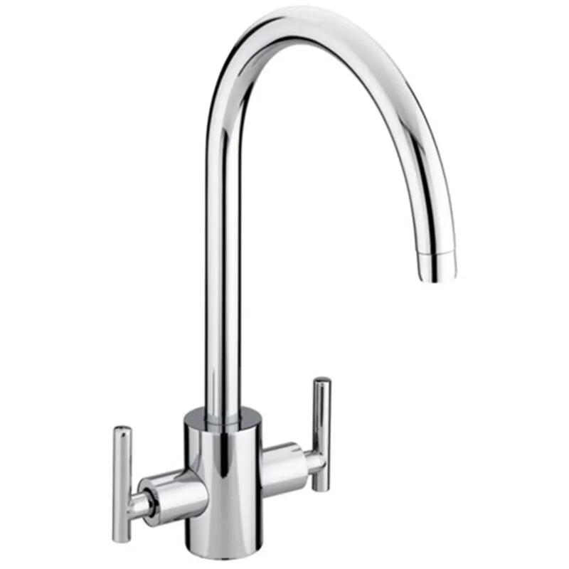 Bristan - Artisan EasyFit Kitchen Sink Mixer Tap Dual Handle - Chrome