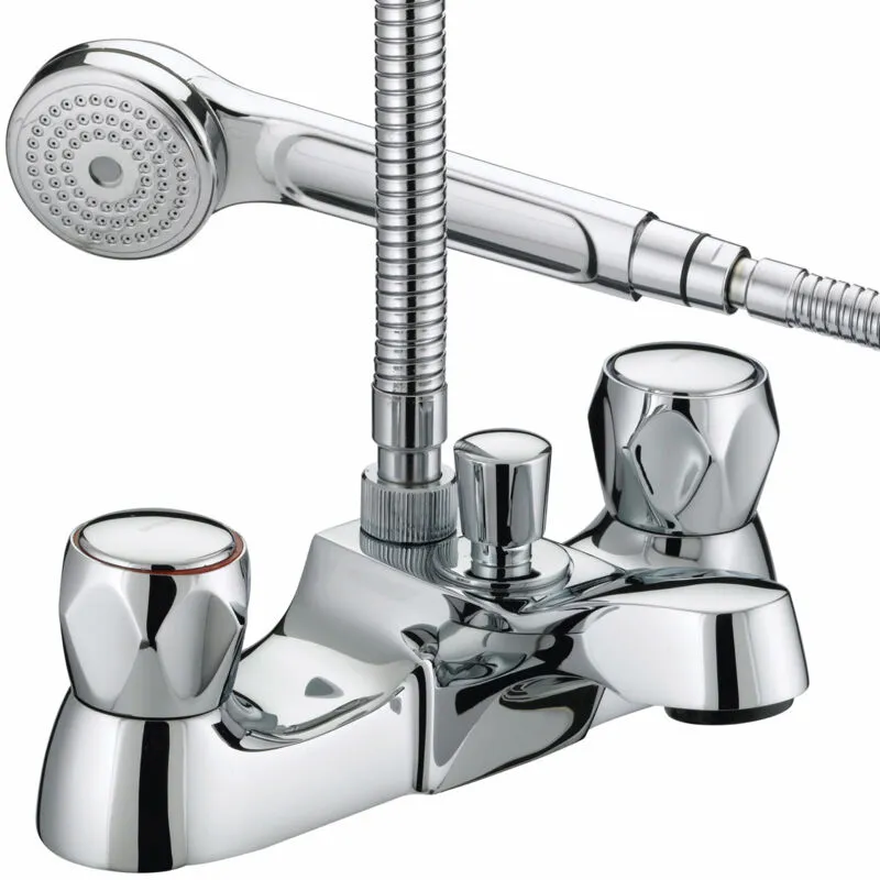 Bristan Value Club Luxury Bath Shower Mixer Tap Chrome Vac Lbsm C MT