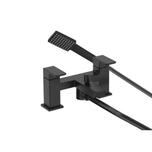 Bristan Cobalt Bath Shower Mixer Tap Black Cob Bsm Blk