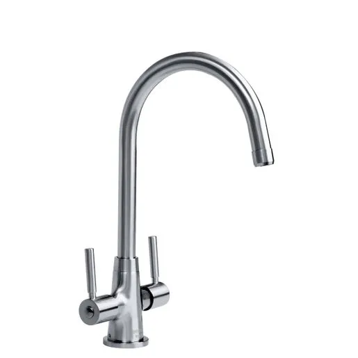 Bristan Monza Easyfit Sink Mixer Brushed Nickel MZ Snk EF BN