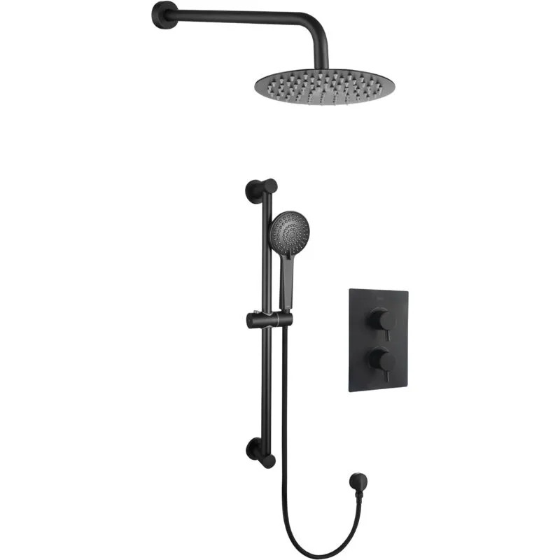 Bristan - prism blk shwr pk Black Prism Shower Pack