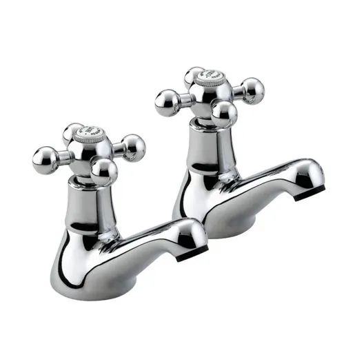 Bristan Regency Basin Taps Chrome R 1/2 C