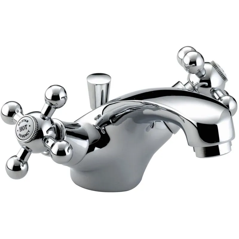 Bristan - Regency Mono Basin Mixer Tap with Pop Up Waste - Chrome