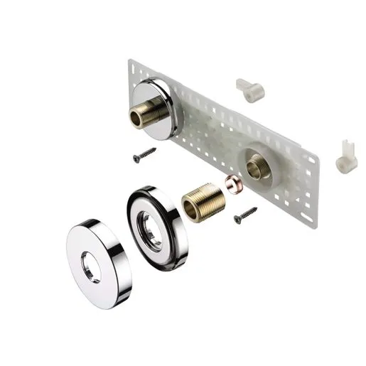 Bristan Wall Mount Fixing Kit Chrome WMNT11 C