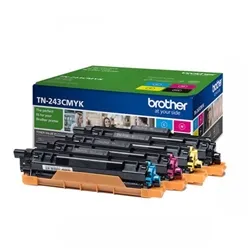 Brother TN-243CMYK Toner Bundle (Pack of 4) Cmyk TN243CMYK