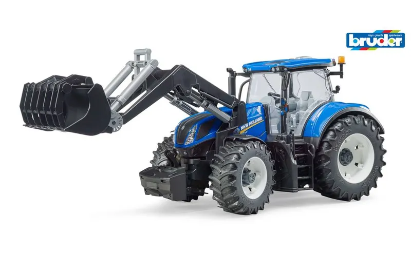 Bruder New Holland T7.315 With Frontloader, Scale 1:16