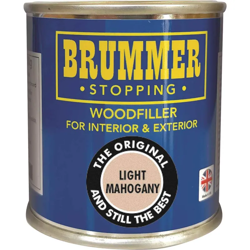 Brummer Wood Filler Light Mahogany 250g