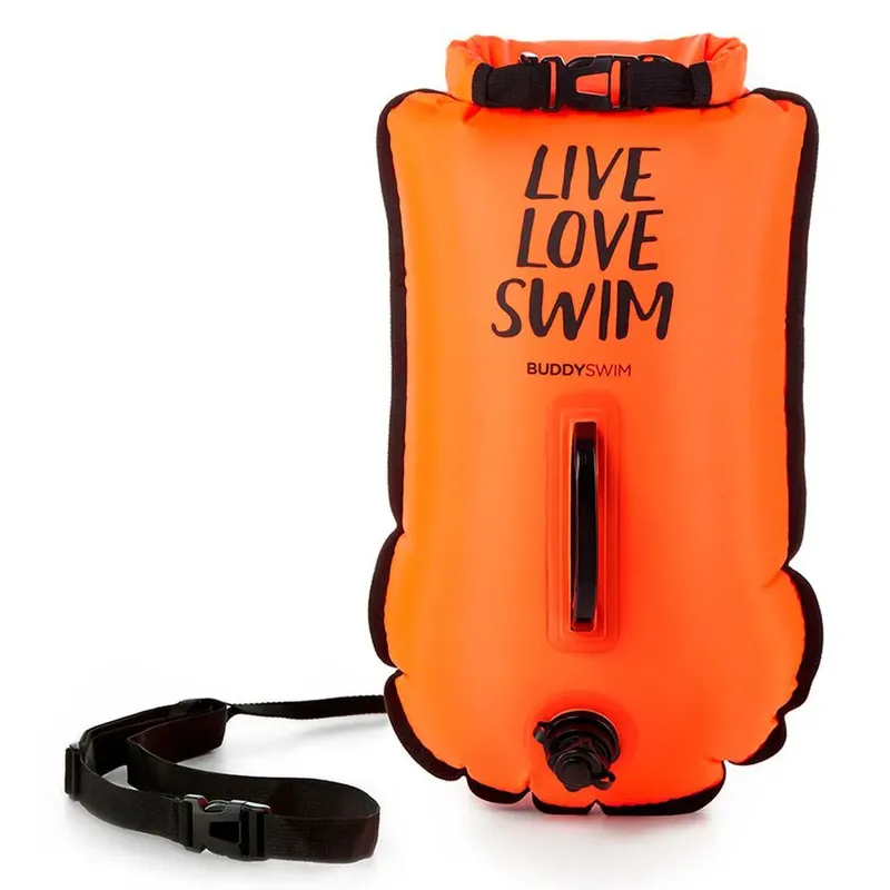 Buddyswim Live Love Swim Buoy 20l Orange 20 Liters unisex