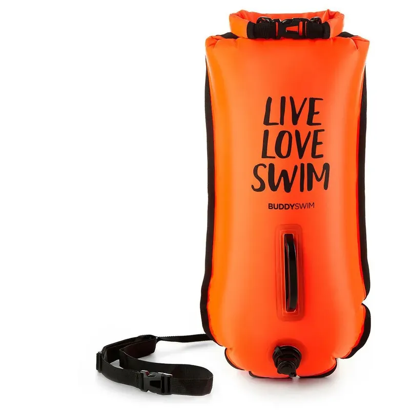 Buddyswim Live Love Swim Buoy 28l Orange 28 Liters unisex