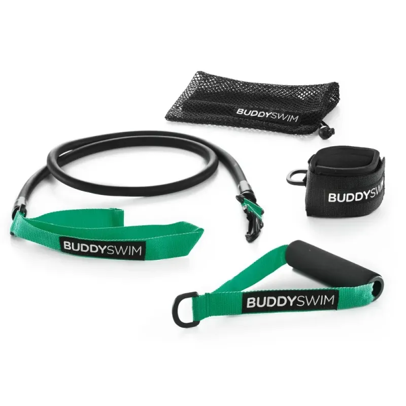 Buddyswim Ultimate Dryland Resistance Band Black / Green X-Light unisex