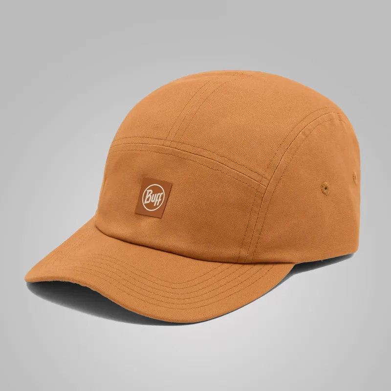 Buff Unisex 5 Panel Venture Cap Camel