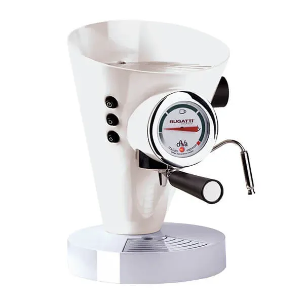 Bugatti Diva Coffee Machine White